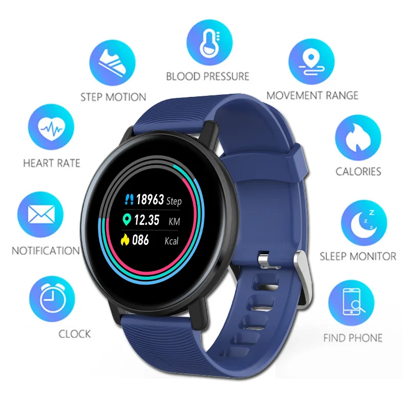 Wearpai H5 модные мужские часы цифровые с будильником пульсометр мониторинг сна