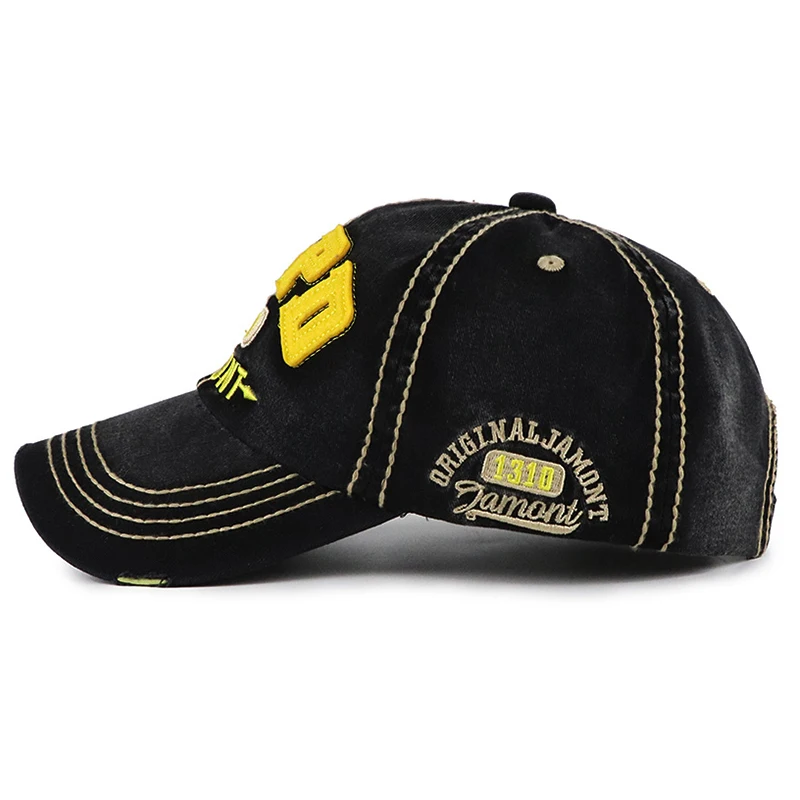 HSSEE autumn winter adult children baseball cap quality cotton letter embroidery adjustable hat fishing cap sports accessories