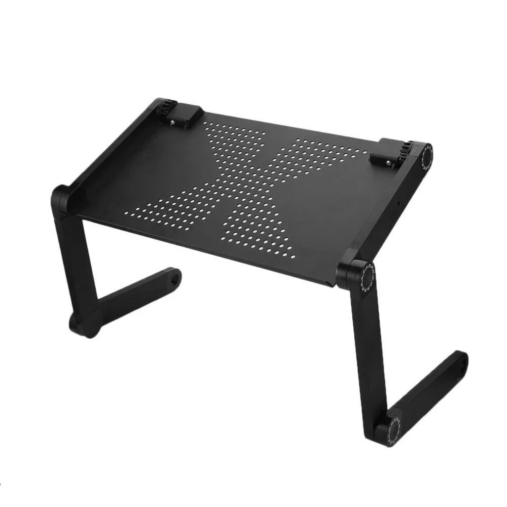 

Portable 360 Degree Adjustable Laptop Notebook Table Stand Tray Lazy Foldable Aluminum Alloy Computer Desk New Arrival