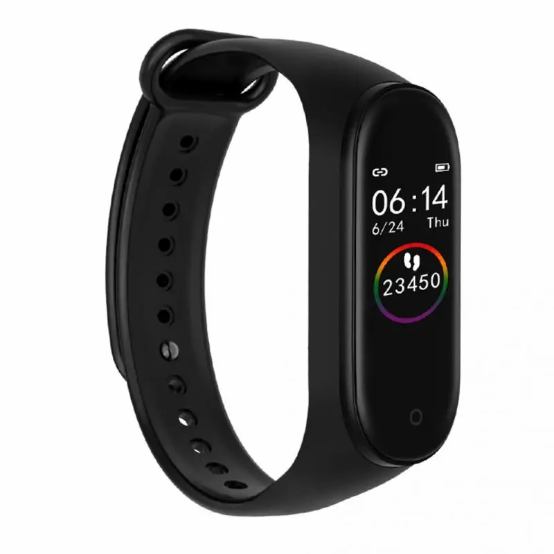 

M4 Smart Watch Bracelet Watch Fitness Tracker Swimming Waterproof Wristband Heart Rate Monitor Sport Bracelet PK Mi Band 4 3