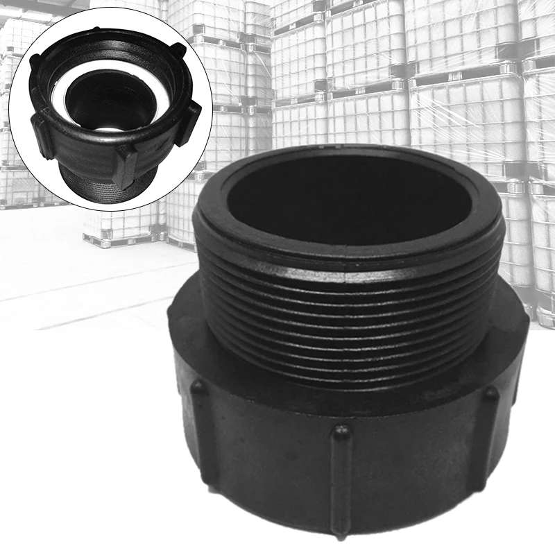 IBC Tote Tank адаптер клапана 275 330 разъем бака галлон 2 дюймов грубая резьба NPT Мужская