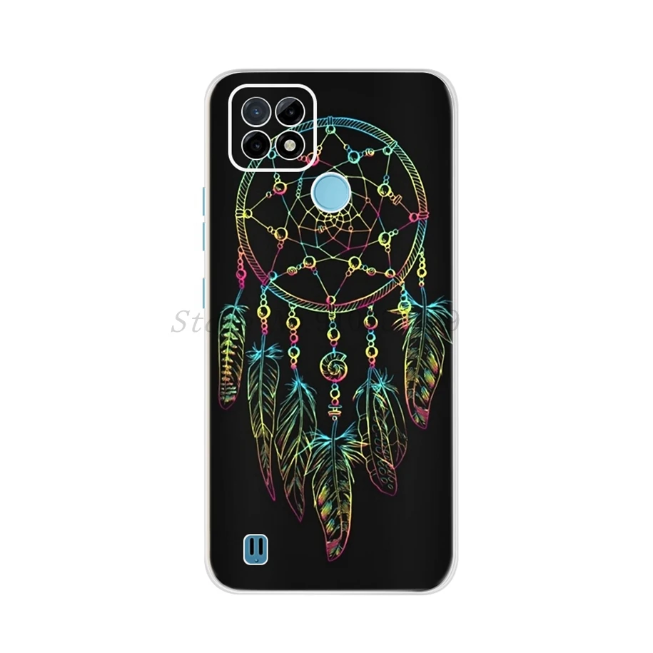 mobile phone case with belt loop For Cover OPPO Realme C21Y Case New Fashion Pattern Printed Phone Cover For Realme C21Y C21 Y RMX3261 RealmeC21Y C 21Y Coque 6.5 mobile pouch Cases & Covers