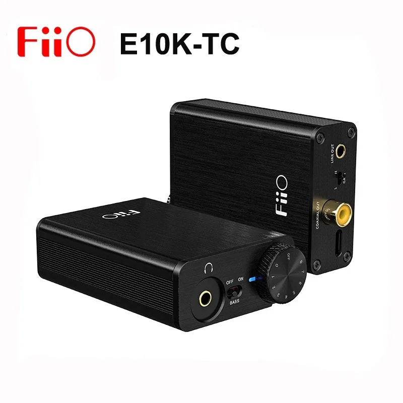 FiiO E10K-TC USB DAC усилитель наушников с XMOS XUF208 PCM 32 бит/384 кГц аудио 2.0