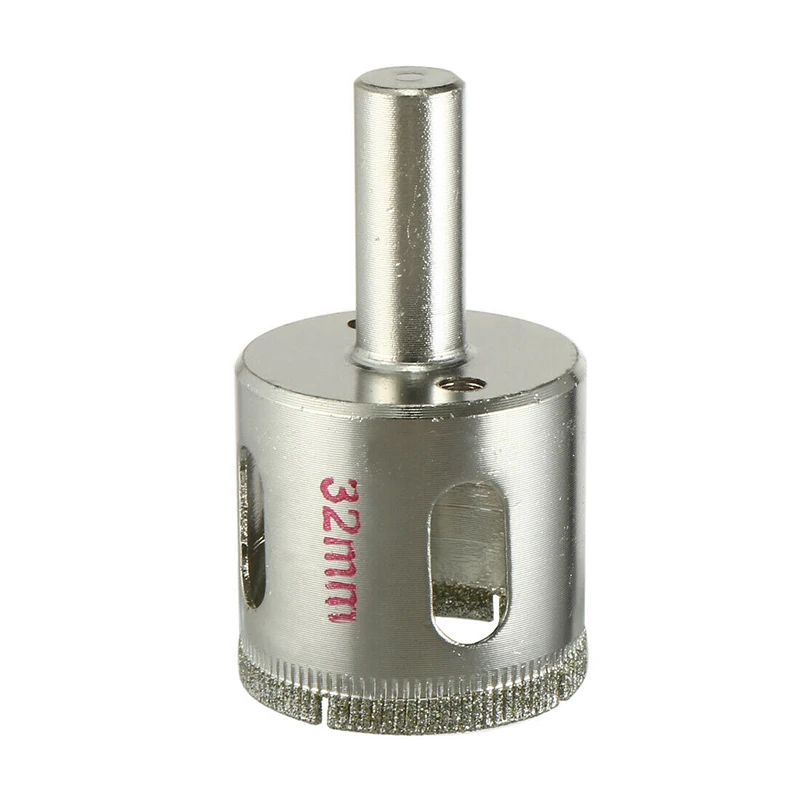 

1 Piece 32mm Diamond Particles Coating Tip Hole Saw Drill Bit For Glass Ceramic Tile Tilling Drill Bits