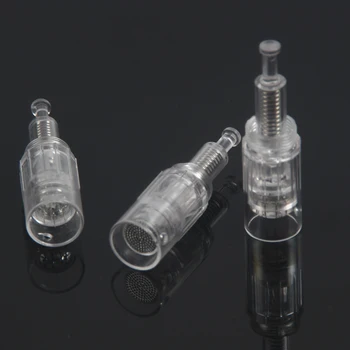 

100pcs Screw microneedling Derma Pen Needles Nano Cartridge For Auto micro needling Tattoo Needles Needle Tip 50PCS