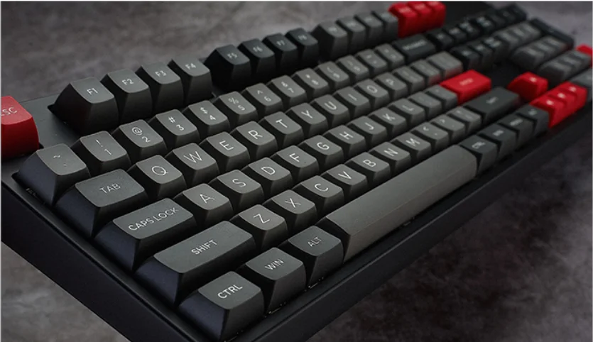 OSA keycap PBT dolch lava оранжевый изготовленный по индивидуальному заказу полный