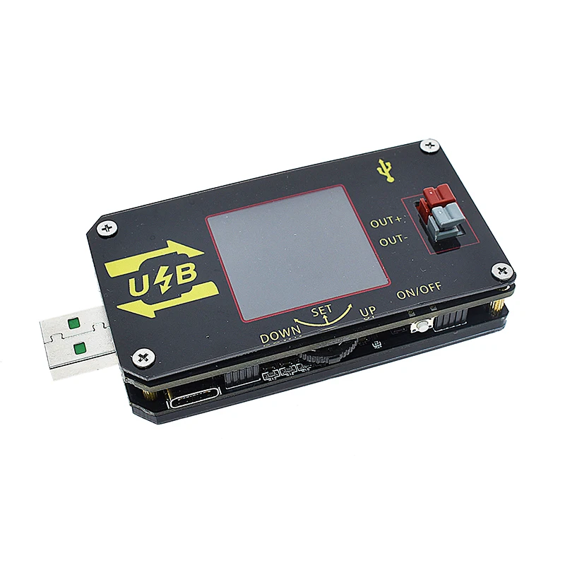 XY-UDP 15 Вт Цифровой USB DC-DC конвертер CC CV 0,6-30 V 5V 9V 12V 24V 2A модуль питания Настольный Регулируемый источник питания