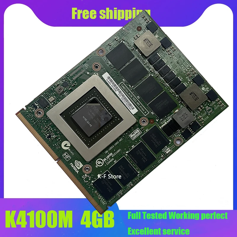 For K4100M K4100 DDR5 4GB Video Graphics Card N15E-Q3-A2 For Dell M6700  M6800 HP 8770W ZBook15 G1 G2 - AliExpress Computer & Office