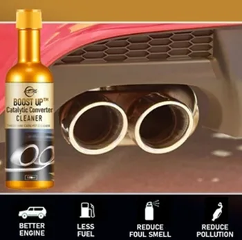 

120ML Glass-Cleaner Liquid-Polishing Catalytic Converter Cleaner Engine Booster Cleaner