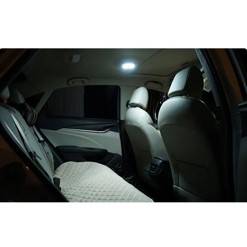 Универсальный USB Перезаряжаемый светодиодный светильник для чтения в автомобиле, внутренний потолочный светильник, светодиодный стильный ночной Светильник для автомобиля
