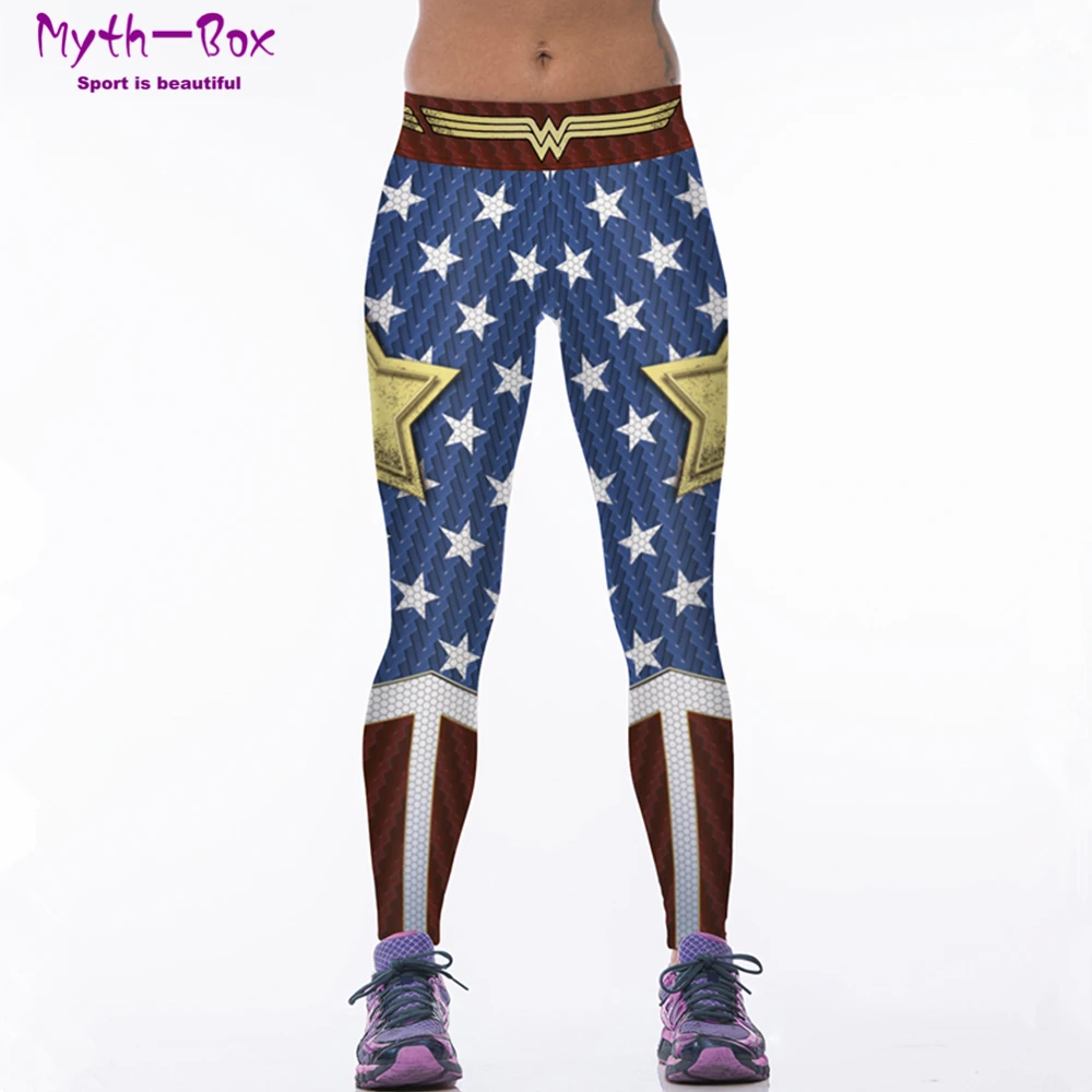 Women Sports Leggings Stars 3D Print Yoga Pant