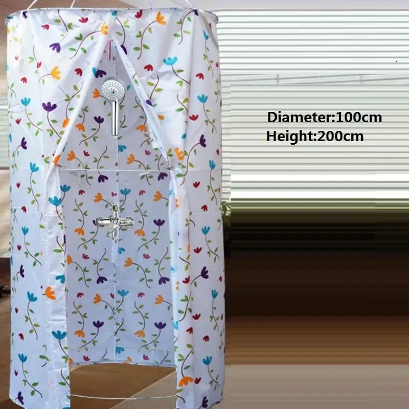 Number 6 Nouveau Banyo Perdeleri Rideau Douche Tenda Doccia Ducha круглый занавес для ванной комнаты - Цвет: Number 6
