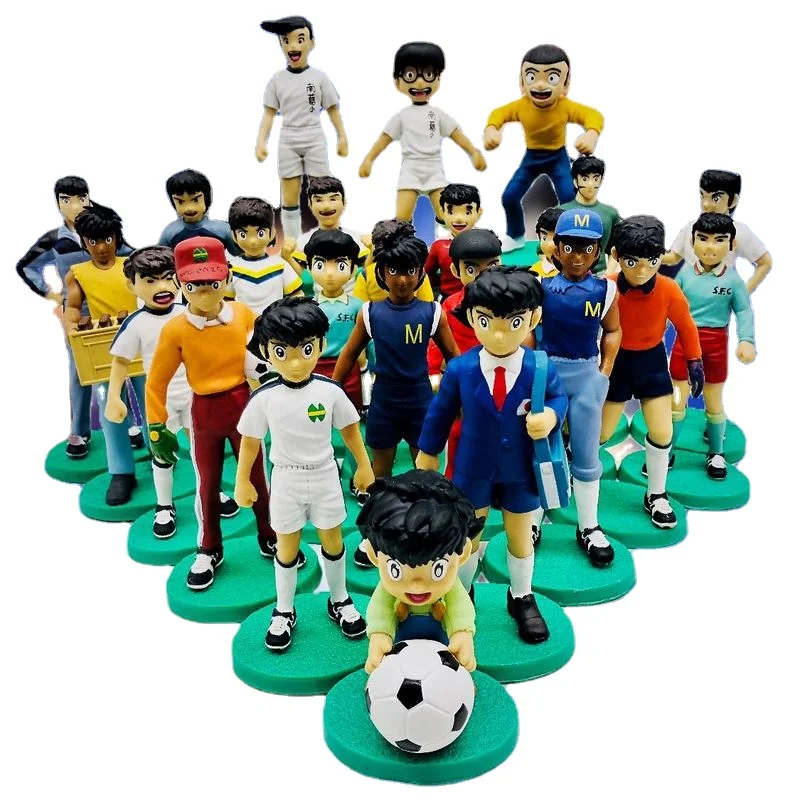 Anime Captain Tsubasa Figures Ozora Wakabayashi Genzo KojiroHyuga Action Model Toy Collection Ornaments Gifts | Игрушки и хобби
