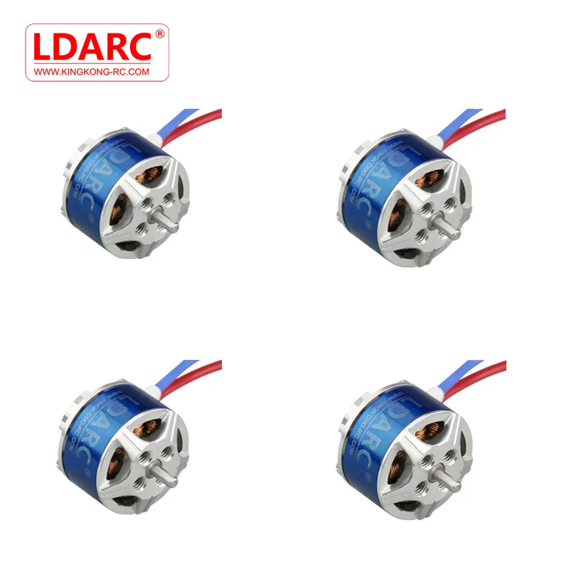 1/2/4 шт. LDARC XT1105 1105 5000KV 3S бесщеточный двигатель 1,5 мм вал для дрона с дистанционным управлением с видом от первого лица Квадрокоптер вертолет с несколькими несущими винтами, Мультикоптер