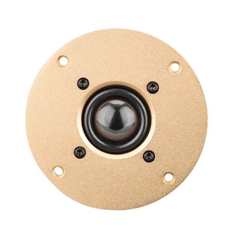 

KYYSLB Speaker 4 Inch Imported Fiber Silk Film Tweeter Unit Speaker X1II Series 15~30W 6 Ohm 90DB Fever DIY Speaker
