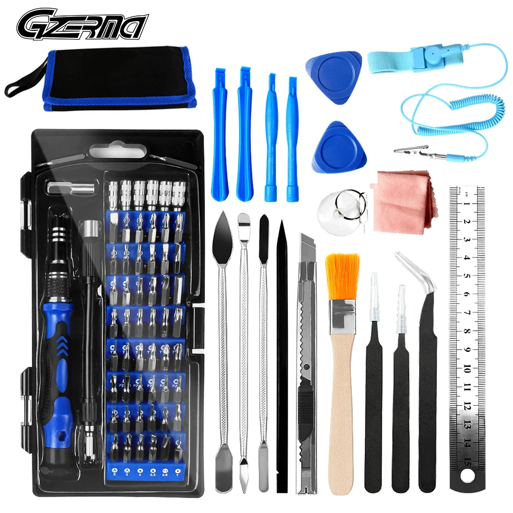 GZERMA Professional Precision Screwdriver Set Repair Tool Sets For Apple iPad MacBook Laptop Android Cell Phone Repair Tools Kit afbeelding