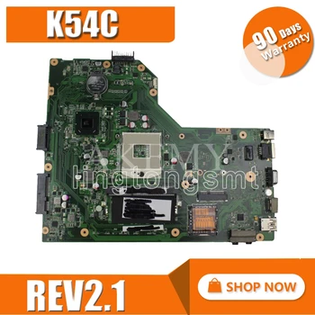

Original K54C A54C X54C K54Ly K54hR motherboard REV2.1 Mainboard 4G Memory on boacrd DDR3 PGA989 100% tested