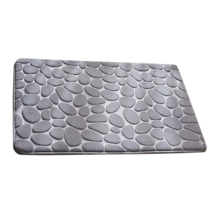 

NEW-Indoor Doormat, Cobblestone Front Door Mat Durable Non-Slip Rubber Backing Door Mats, for Home/Office/Bedroom (40X60CM)