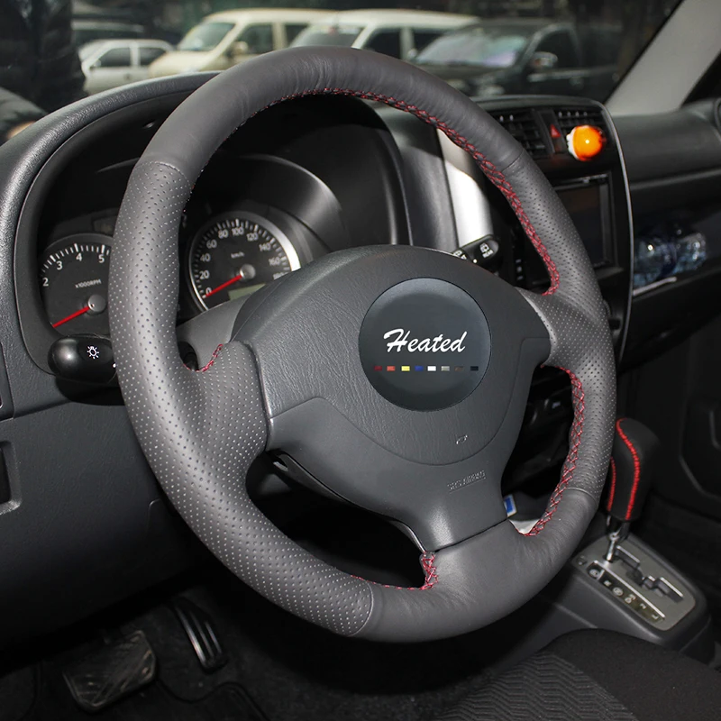 Рукоделие сделай сам кожа наппа искусственная для Suzuki Jimny 2007 2012 Обложка volante