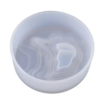 

Crystal Epoxy Resin Mold Flower Pot Casting Silicone Mould DIY Crafts Desktop Decoration Making Tool