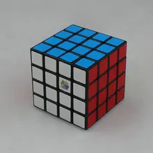 4x4x4 шесть цветов наклейка уровень 4 черное дно конкурс волшебный куб детские развлечения и игрушки для интеллектуального развития