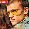 RBRARE – lunettes de soleil rétro en métal pour hommes et femmes, ovales, couleur bonbon, transparentes, Vintage, nouvelle collection 2022 ► Photo 1/6