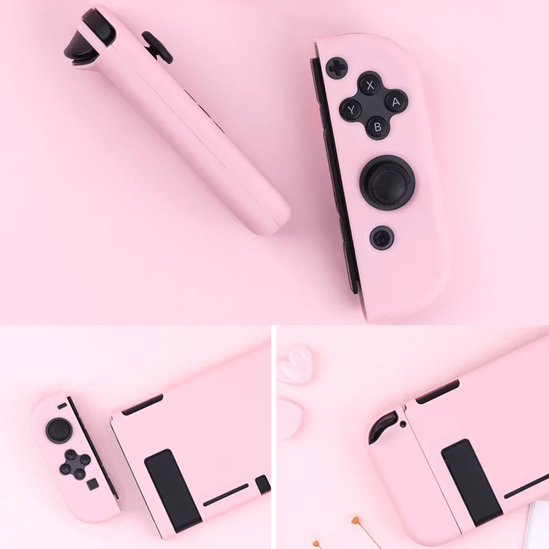 For Nintendo Switch Case Controller Shell Pink Hard Cover Shell Ns Game Console Protective Cover For Nintendo Switch Accessories Cases Aliexpress