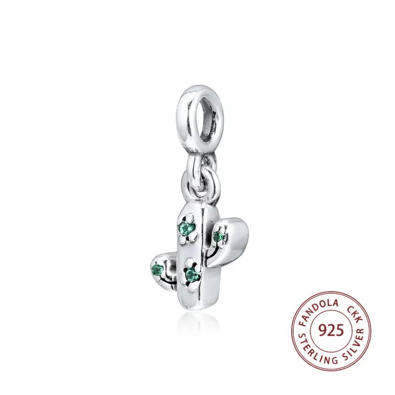 Серия Me подходит браслет в европейском стиле Argent Charm 925 пробы серебро мой прекрасный кактус Висячие Подвески бусины для изготовления ювелирных изделий kralen