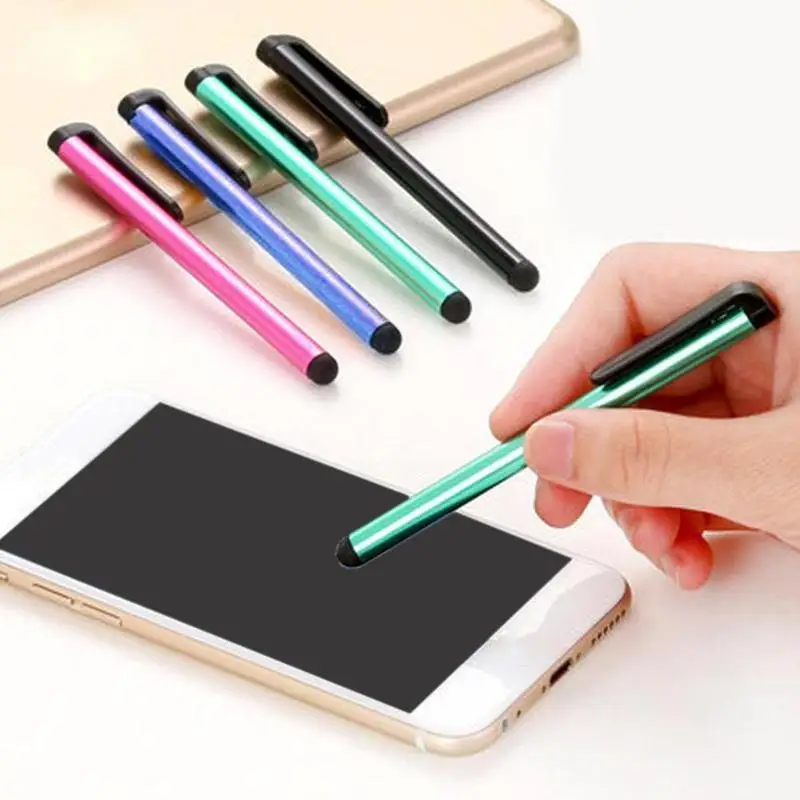 

10pcs/lot Capacitive Stylus Pen for IPhone IPad IPod Touch Suit for Other Smart Phone Tablet Metal Stylus Pencil Tablet Pen