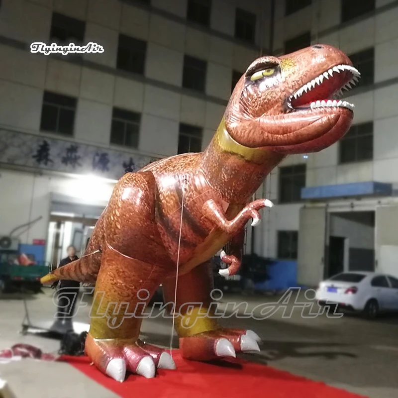 割引半額 カスタマイズされた巨大なインフレータブル古代恐竜モデル5メートルフル印刷爆破ティラノサウルスバルーン公園装飾 販売オンラインストア Www Deltaexperts Mu