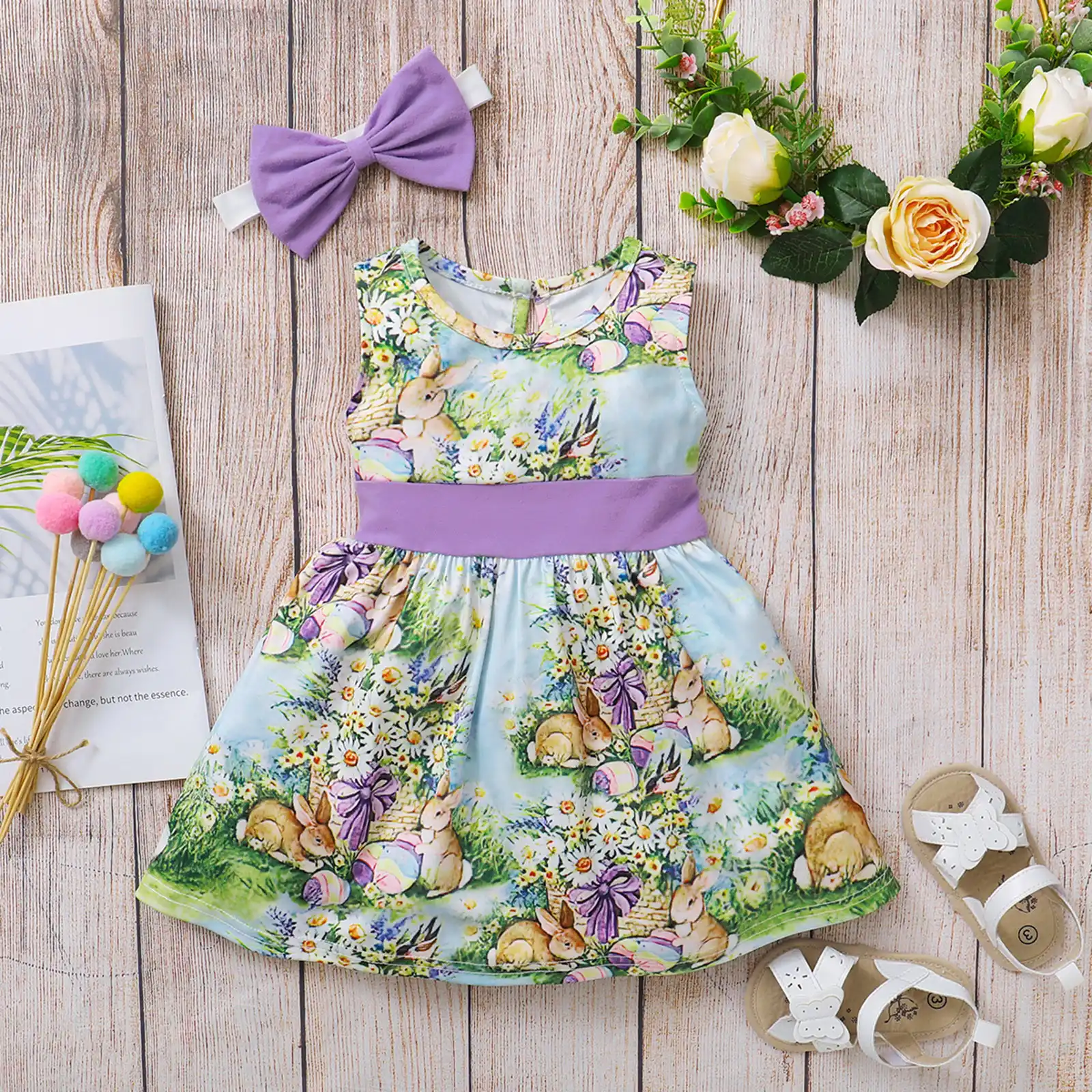 Easter dress 2t Clearance