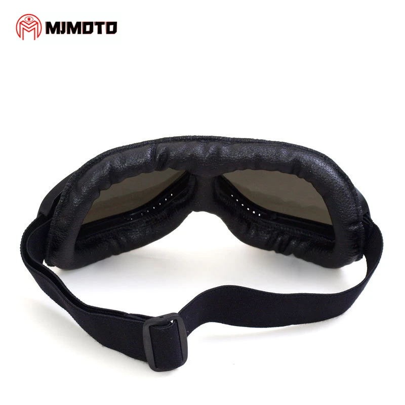 MJMOTO мотоциклетные очки Второй мировой войны Ретро стиль мотоциклетный шлем очки ATV Скутер велосипед очки крейсер внедорожный реактивный Пилот очки