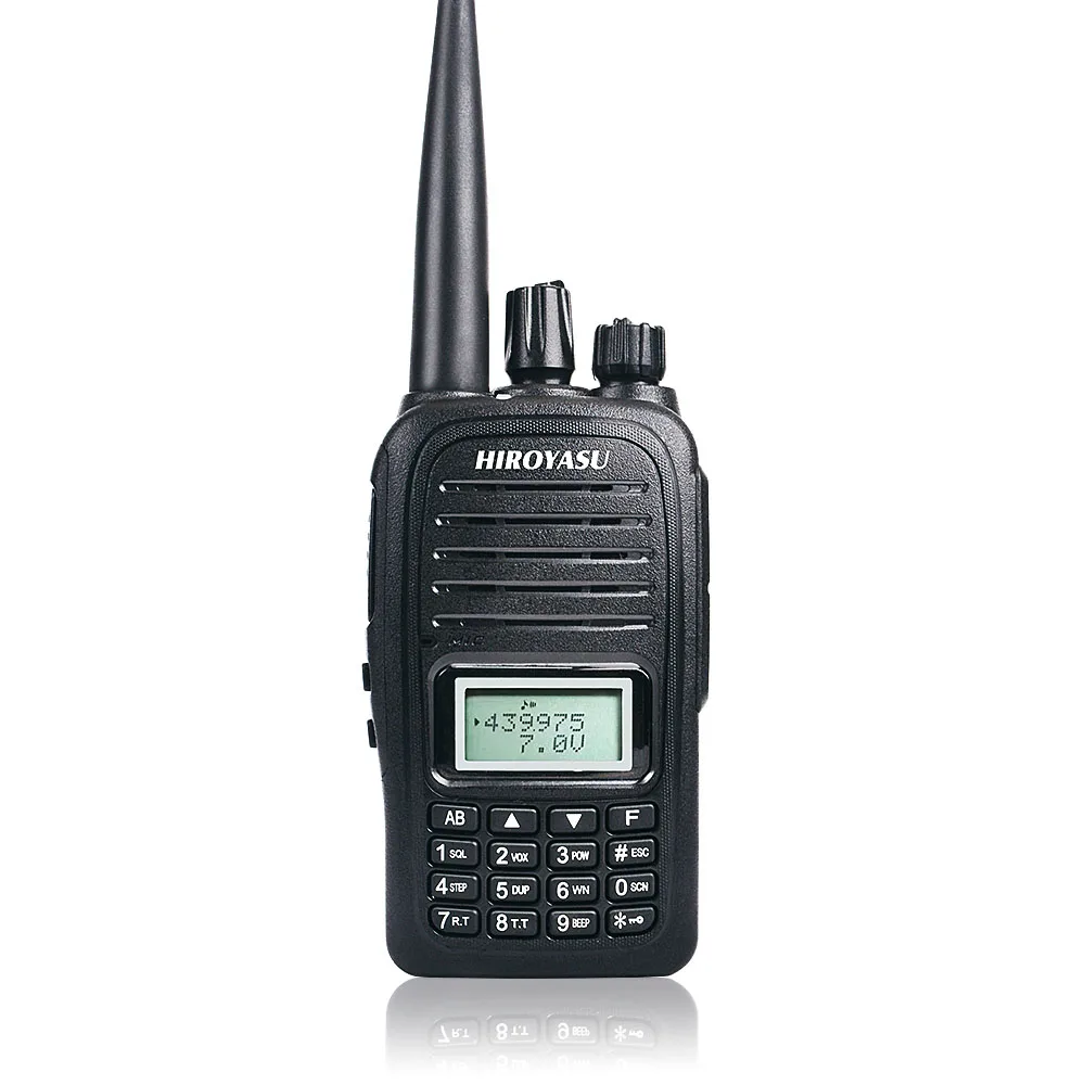 Водонепроницаемая рация IP67 Двухдиапазонная UHF VHF FM Двухстороннее Любительское