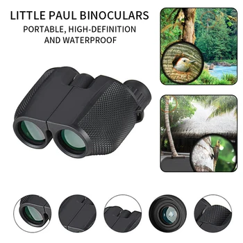 

Free shipping high times 10X25 HD All-optical green film waterproof binoculars telescope for tourism binoculars hot selling