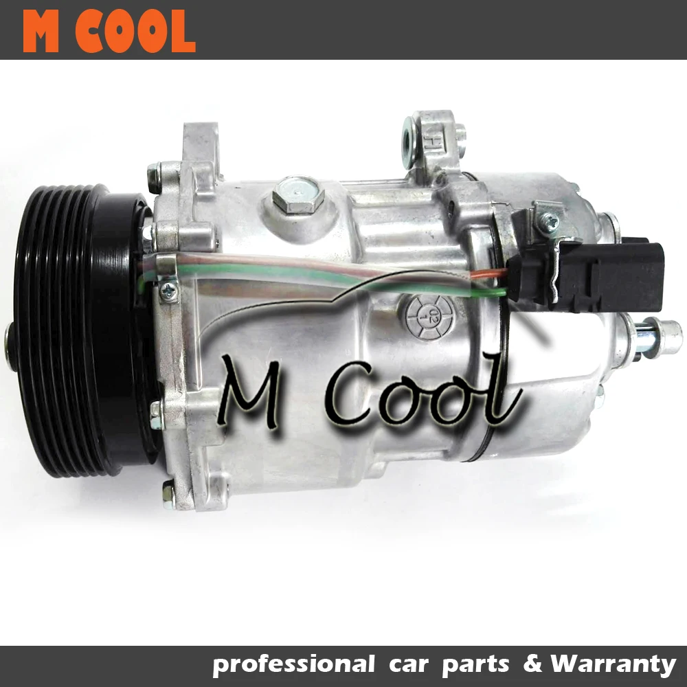 Новый компрессор переменного тока для Audi A3 TT 1 6 8 9 1998-2008 19193645 1J0820803F 1J0820803K 1J0820803A