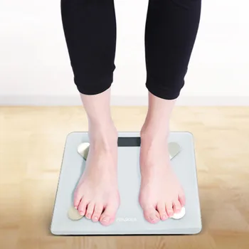 

Bluetooth Body Fat Scale Body Weight Water Muscle Mass BMI Bone Mass Visceral Fat Digital Bathroom Scale
