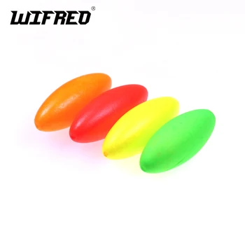 

100PCS 1.4" 1.6" Oval Fishing Rig Float Foam Bobbers For Carp Catfish Pompano, Whitings, Corvina, Snappers Rigs Making