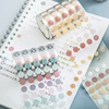 Journamm 60mm*3m Dot Washi Tape for Diary Scrapbooking DIY Deco Junk Journal Creative Stationery School Supplies Masking Tapes 3