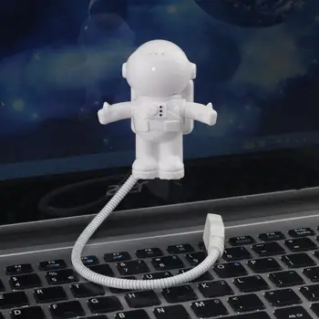 

New Style Astronaut Spaceman LED Night Light Adjustable USB Power Small Lamp Book Light Keyboard Lamp For Computer PC Keyboard