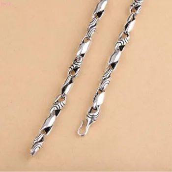 

Thai silver Making old accessories S925 sterling silver jewelry personality Men's Antique Necklace for men 2020 new style