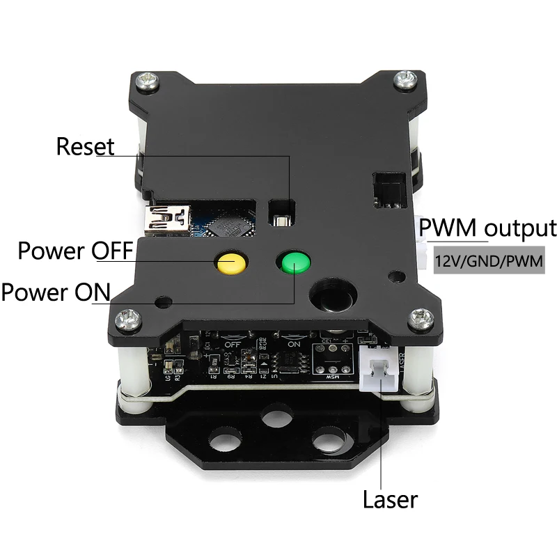 

2018 new WOLIKE GRBL USB Port CNC Laser Engraving Machine Control Board 2 Axis Stepper Motor Driver DIY Controller Board 12V