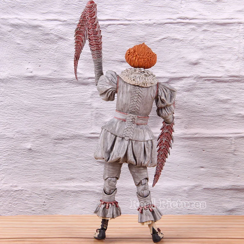 NECA Стивена Кинга это Джокера в Танцы клоуна Джокера фигурка из ПВХ, Коллекционная модель, игрушка в подарок с светодиодный свет