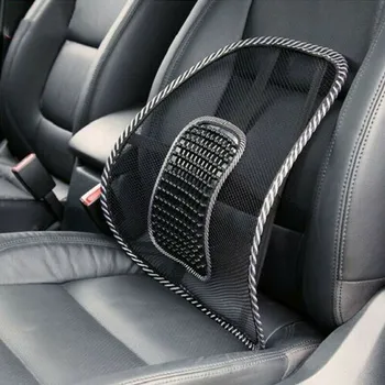 

Car Seat Supports Mesh Lumber Lower Back Brace Support Car Seat Chair Cushion Pad Car Interior