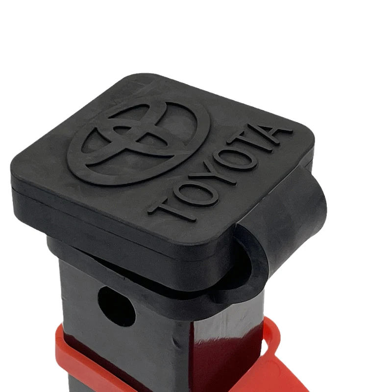 CVP Universal Auto Trailer Hitch Tube Rubber Plug Cap Receiver Protect Cover 2 Inch For Toyota Ford Jeep Camper Accessories