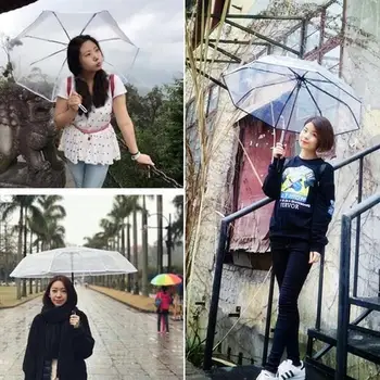 

Multi-Function Sun Umbrella Transparent Compact Folding Automatic Home Furnishing Outdoor Folding Umbrella