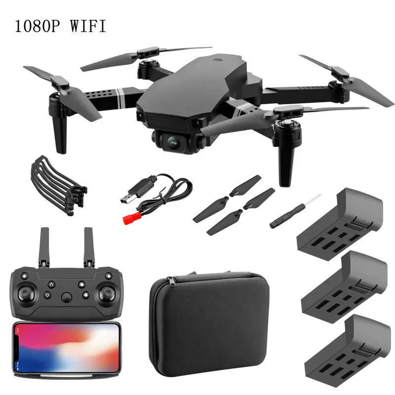 S70PRO Drone WIFI 4K HD Dual Camera Height-Keep Foldable FPV RC Quadcopter 2021 