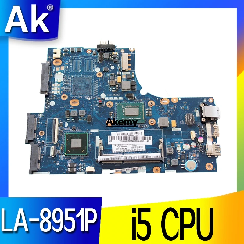 

AKEMY VIUS3/VIUS4 LA-8951P For Lenovo S400 S300 Laptop Motherboard i5 CPU DDR3 Free Shipping 100% test ok