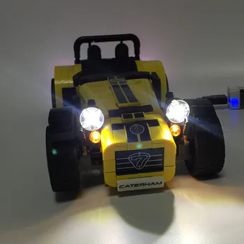 

LED Light Kit (only light included) for lego 21307 and 21008 technic Ideas ATERHAM SEVEN 620R Racin
