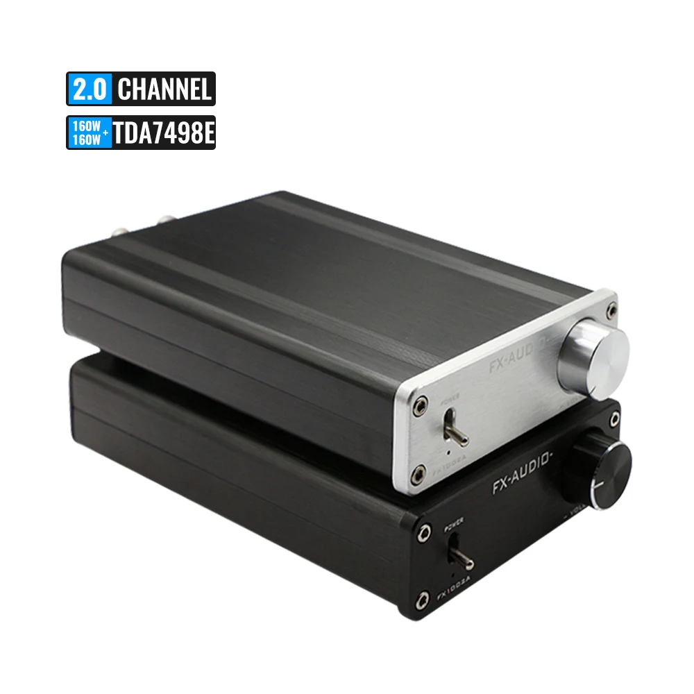 NFJ&ampFXAUDIO TDA7498E 160W Power Amplifier Stereo Audio Amplifiers For Speaker HIFI Sound Home Theater System | Электроника