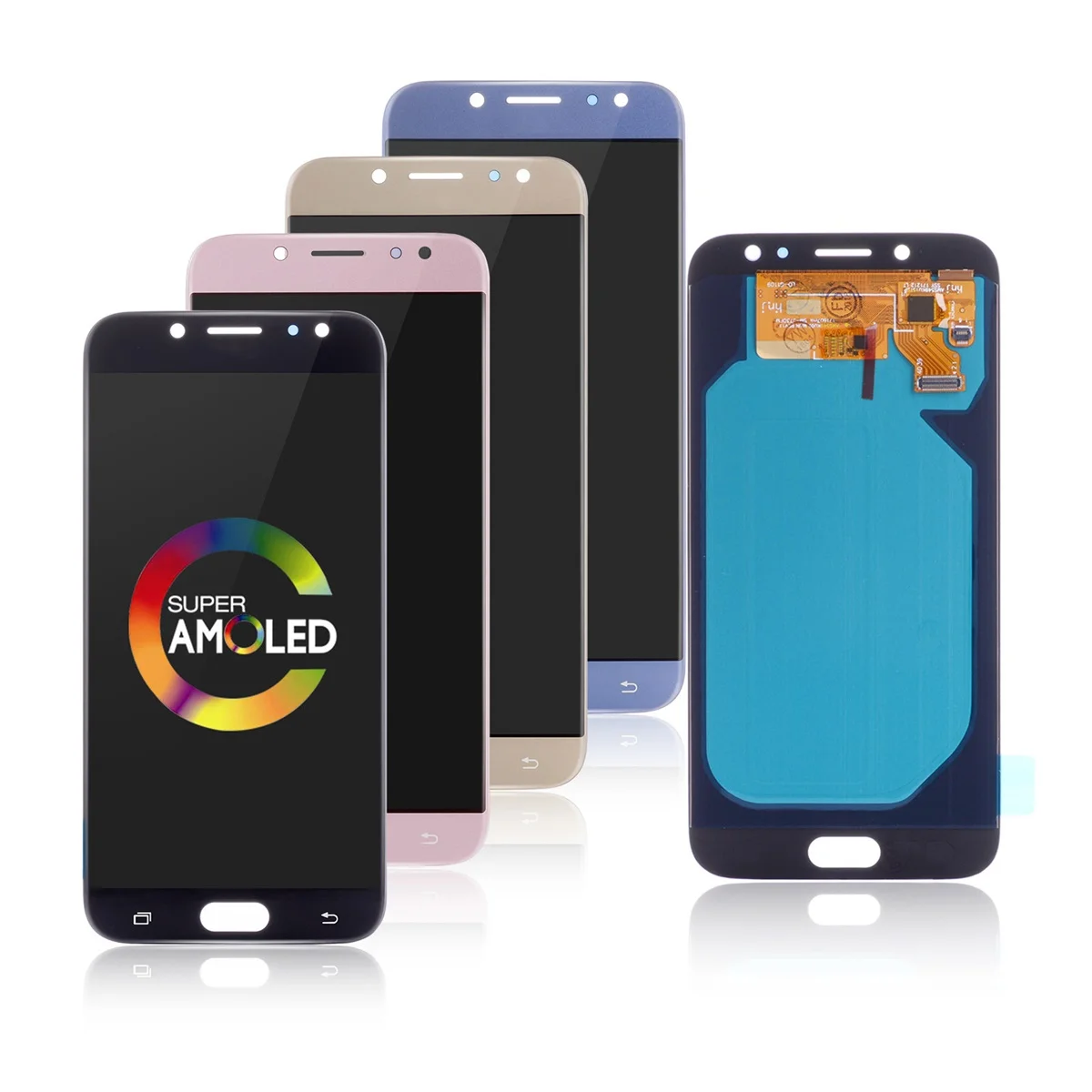 ЖК-дисплей для samsung Galaxy J7 Pro 2017 J730 SM-J730F J730FM/DS J730F/DS J730GM/DS с кодирующий